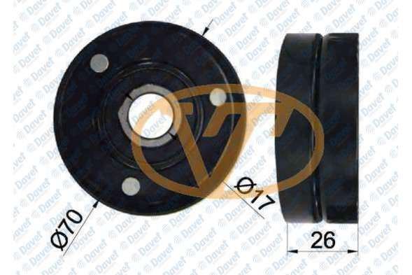 ALT 03007 Alternator Gergi Rulmani Sac Vectra A / B Astra F